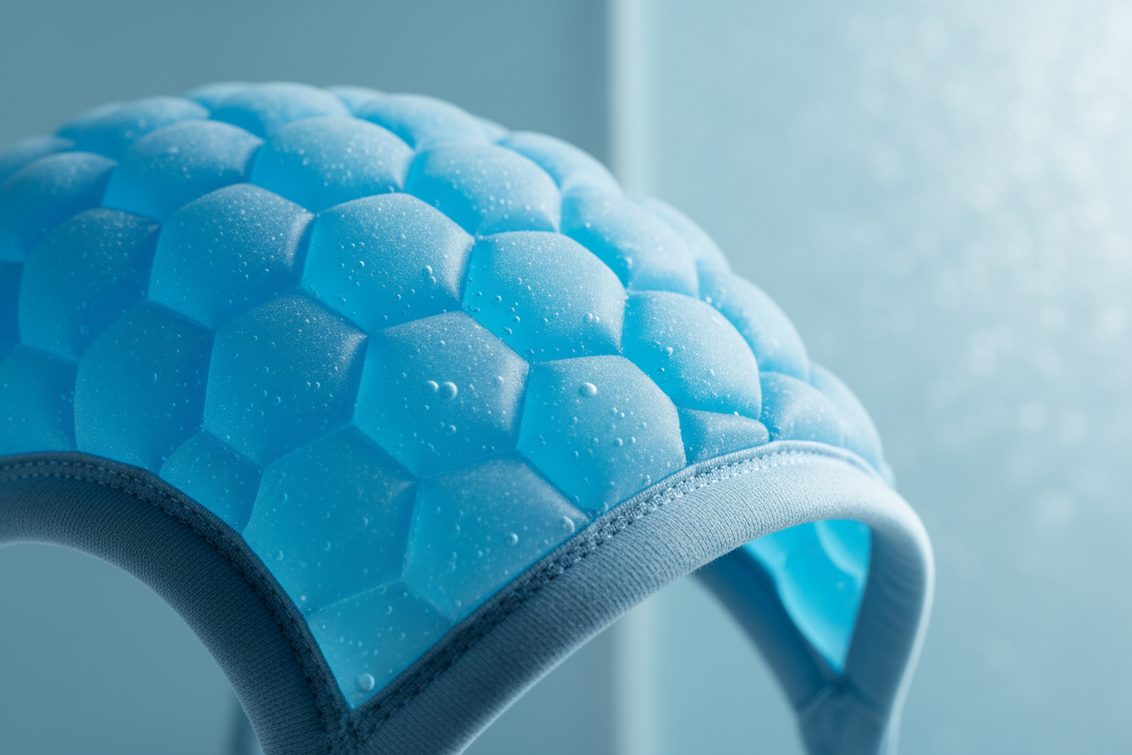 Detalle gel terapéutico Migrazen 180